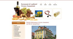 Desktop Screenshot of foersters-stammlokal.de